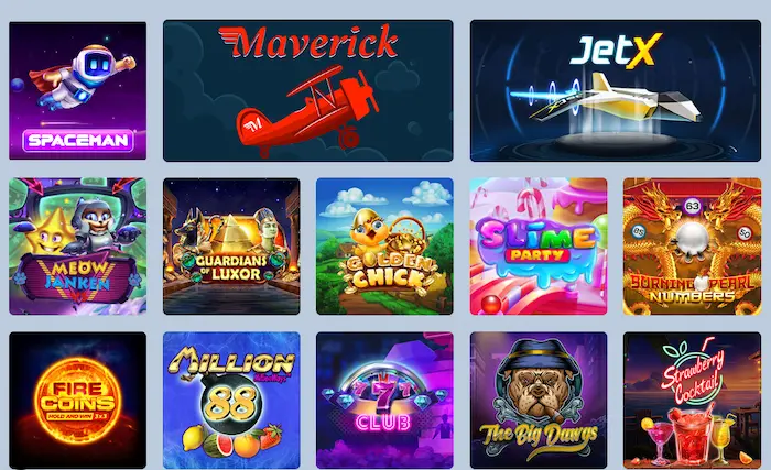 1XBet Casino Italy Giochi